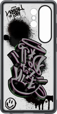 Чехол (клип-кейс) Samsung для Samsung Galaxy S25 Ultra Rugged Flipsuit Case S25 Ultra черный/прозрачный (EF-JS938CBEGRU)