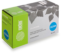 Картридж лазерный Cactus CS-CE250A CE250A черный (5000стр.) для HP CLJ CP3525/CM3530