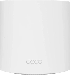 Бесшовный Mesh роутер TP-Link Deco X10 (DECO X10(1-PACK)) AX1500 10/100/1000BASE-TX белый