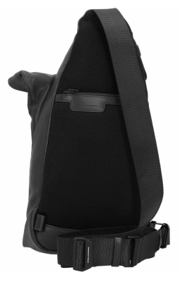 Рюкзак слинг Piquadro Harper CA5678AP/N черный кожа