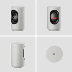 Камера видеонаблюдения IP Yandex YNDX-00582GRY Wi-Fi 5.85-5.85мм цв. корп.:серый