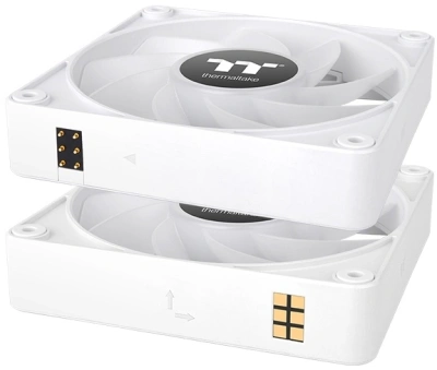 Вентилятор для корпуса Thermaltake CT120 EX Sync ARGB 120х120x25 белый 4-pin 28.5дБ (упак.:3шт) (CL-F190-PL12SW-A) Ret