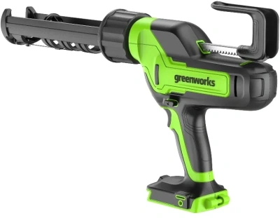 Пистолет для герметика Greenworks G24CAU аккумуляторный полузакрытый для герметиков зеленый/черный (3501707)