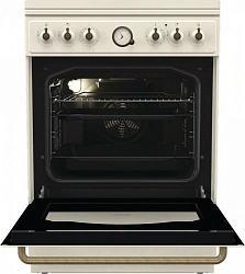 Плита Газовая Gorenje GKS6C71CLI слоновая кость (металлическая крышка) реш.чугун