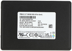 Накопитель SSD Samsung PCIe 4.0 x4 960GB MZQL2960HCJR-00A07 PM9A3 1 DWPD