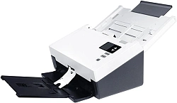 Сканер протяжный Avision AD345GWN (000-1012-02G) A4 белый/черный