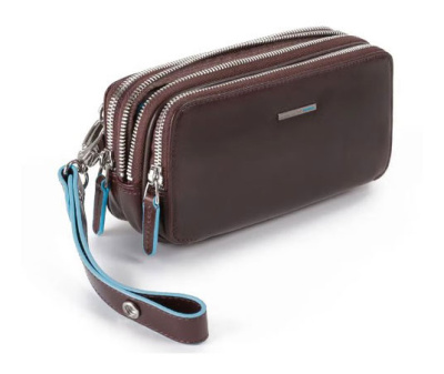 Клатч мужской Piquadro Blue Square AC2141B2R/MO красное дерево натур.кожа