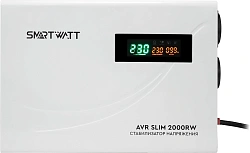 Стабилизатор напряжения Smartwatt AVR Slim 2000RW 2000ВА белый