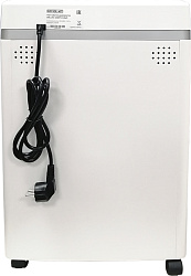 Шредер Office Kit S200TS 0,8x2 белый (секр.P-7) фрагменты 6лист. 25лтр. скобы пл.карты CD