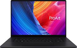 Ноутбук Asus ProArt P16 H7606WW-SE009X Ryzen AI 9 HX 370 64Gb SSD2Tb NVIDIA GeForce RTX5080 16Gb 16" OLED Touch 4K (3840x2400) Windows 11 Pro black WiFi BT Cam (90NB17F1-M00250)