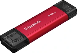 Накопитель SSD Kingston USB3.2 Gen2 512GB SPSD/512GB красный