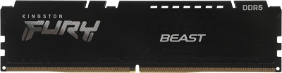 Память DDR5 2x16GB 6400MHz Kingston KF564C32BBK2-32 Fury Beast RTL Gaming PC5-51200 CL32 DIMM 288-pin 1.4В kit single rank с радиатором Ret