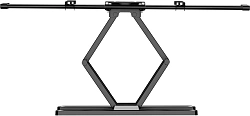 Кронштейн для телевизора Ultramounts UM970 черный 95"-120" макс.60кг настенный поворот и наклон