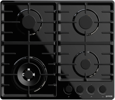 Газовая варочная поверхность Gorenje GTW641BHF черный