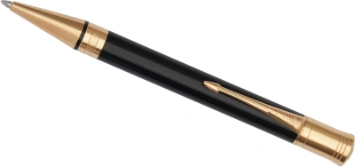 Ручка шариков. Parker Duofold K74 (1931386) Black GT M черн. черн. подар.кор.