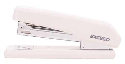 Степлер Deli E0300WHITE Exceed 24/6 26/6 (25листов) белый 100скоб металл/пластик коробка