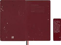 Блокнот Moleskine LIMITED EDITION ГОД ЛОШАДИ LECNYHRSQP060B 130х210мм обложка текстиль 176стр. линейка бордовый