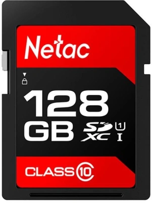 Флеш карта SDXC 128GB Netac NT02P600STN-128G-R P600 w/o adapter