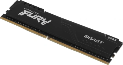 Память DDR4 8GB 3200MHz Kingston KF432C16BB/8-SP Fury Beast RTL Gaming PC4-25600 CL16 DIMM 288-pin 1.35В Intel single rank с радиатором Ret