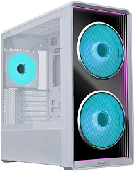 Корпус Lian-Li Lancool 217 Inf белый без БП ATX 7x120mm 3x140mm 2xUSB3.0 audio bott PSU