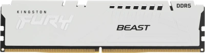 Память DDR5 16GB 5200MHz Kingston KF552C40BW-16 Fury Beast RTL Gaming PC5-41600 CL40 DIMM 288-pin 1.25В single rank с радиатором Ret
