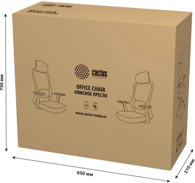 Кресло Cactus CS-GMC515-GYGN серый сиденье салатовый сетка/ткань с подголов. крестов. пластик пластик серый