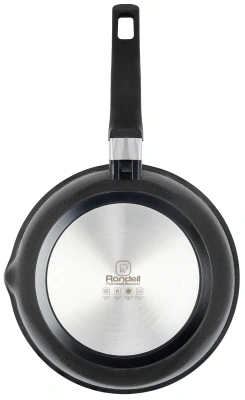 Сковорода Rondell Escurion RDA-894 круглая 26см покрытие: Xylan Plus ручка съемная (без крышки) черный
