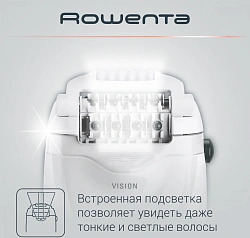 Эпилятор Rowenta EP5615F0 скор.:2 насад.:1 от электр.сети белый/серый