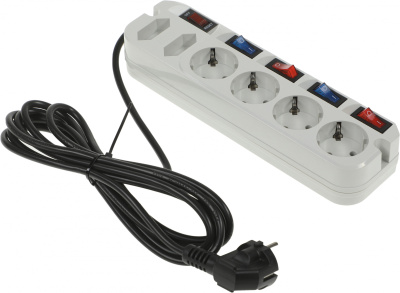 Сетевой фильтр Most ARG 3м (6 розеток) белый (коробка)