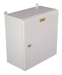 Шкаф электротехнический Elbox EMW-600.600.300-1-IP66 потол.пан. пан.основ. одноствор. настенный 600мм 600мм 300мм 285мм IP66 несъемн.бок.пан. серый сталь