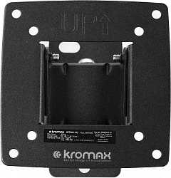 Кронштейн для телевизора Kromax OPTIMA-102 черный 10"-28" макс.25кг настенный поворот и наклон