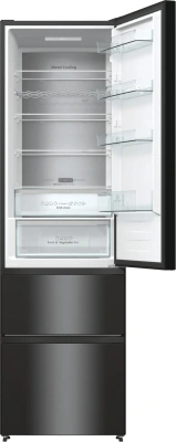 Холодильник Hisense RM469N4AFD1 2-хкамерн. черный инвертер