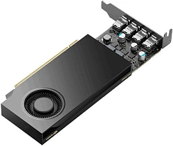 Видеокарта PNY PCI-E 4.0 A1000 NVIDIA A1000 8Gb 128bit GDDR6 1065/10000 mDPx4 HDCP oem low profile