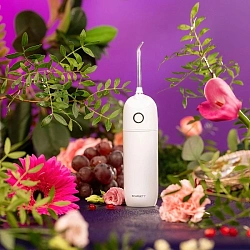 Ирригатор Scarlett SC-WF03 портатив. 3насад. белый