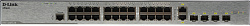 Коммутатор D-Link DES-3200-28/C1A 24x100Мбит/с 2xКомбо(1000BASE-T/SFP) 2SFP управляемый