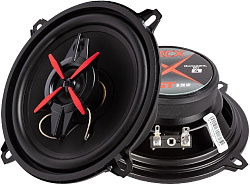 Колонки автомобильные Kicx ST 132 80Вт 89дБ 4Ом 13см (5дюйм) (ком.:2кол.) коаксиальные трехполосные