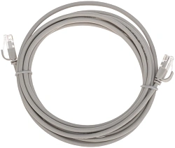 Патч-корд Rexant 02-0380-3 U/UTP RJ-45 вил. кат.6A 3м серый LSZH