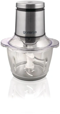 Измельчитель электрический Gorenje S450XE 1.2л. 450Вт серебристый/черный