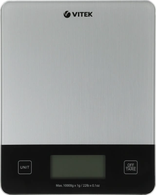 Весы кухонные электронные Vitek VT-8010 макс.вес:10кг серый