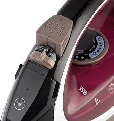 Утюг Vitek VT-8309 2400Вт черный/коричневый/бордовый