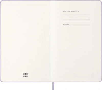Ежедневник Moleskine CLASSIC Large 130х210мм 400стр. сиреневый