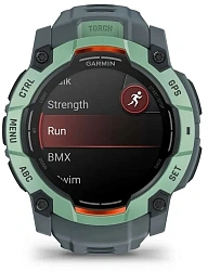 Смарт-часы Garmin Instinct 3 1.4" AMOLED корп.серый рем.серый (010-03020-01)