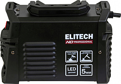 Сварочный аппарат Elitech WM 180 Pulse инвертор MMA/TIG-Lift 5.8кВт