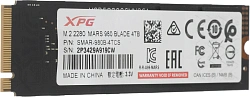Накопитель SSD A-Data PCIe 5.0 x4 4TB SMAR-980B-4TCS Mars 980 Blade M.2 2280