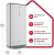Водонагреватель Ariston Velis Lux Inox PW ABSE WIFI 100 2.5кВт 100л электрический настенный/серый