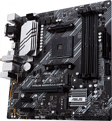 Материнская плата Asus PRIME B550M-A WIFI II Soc-AM4 AMD B550 4xDDR4 mATX AC`97 8ch(7.1) GbLAN RAID+VGA+DVI+HDMI
