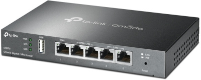 Межсетевой экран TP-Link SafeStream ER605 10/100/1000BASE-TX черный