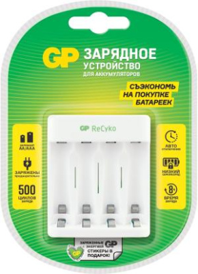 Зарядное устройство GP E411CS-2CR1 AA/AAA NiMH блистер