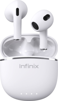 Гарнитура вкладыши Infinix XBuds XE23 белый беспроводные bluetooth в ушной раковине (10311755)