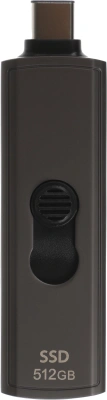 Накопитель SSD Transcend USB-C 512GB TS512GESD330C ESD330C серый